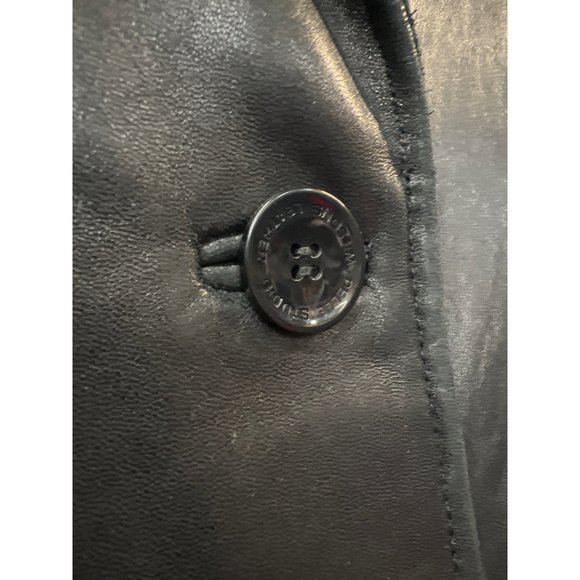 Wilson’s Leather Pelle Studio Genuine Leather Coat Parka Belted Jacket - Picture 5 of 12